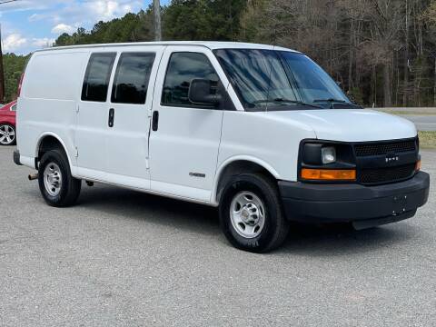 2005 Chevrolet Express Cargo for sale at CVC AUTO SALES in Durham NC