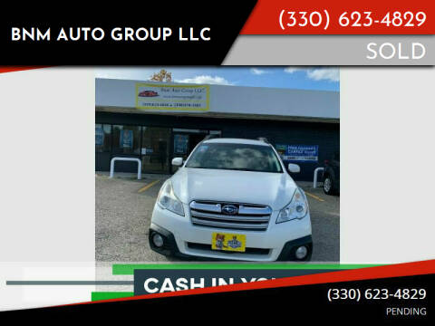 2014 Subaru Outback for sale at BNM AUTO GROUP LLC in Leavittsburg OH