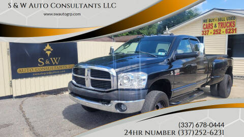 2009 Dodge Ram 3500 for sale at S & W Auto Consultants LLC in Opelousas LA