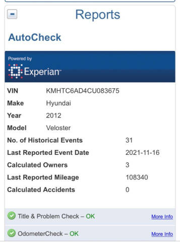 2012 Hyundai Veloster