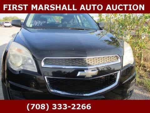 2013 Chevrolet Equinox for sale at First Marshall Auto Auction in Harvey IL