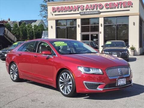 2019 Lincoln MKZ for sale at DORMANS AUTO CENTER OF SEEKONK in Seekonk MA