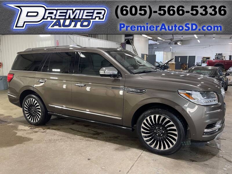 2018 Lincoln Navigator for sale at Premier Auto in Sioux Falls SD