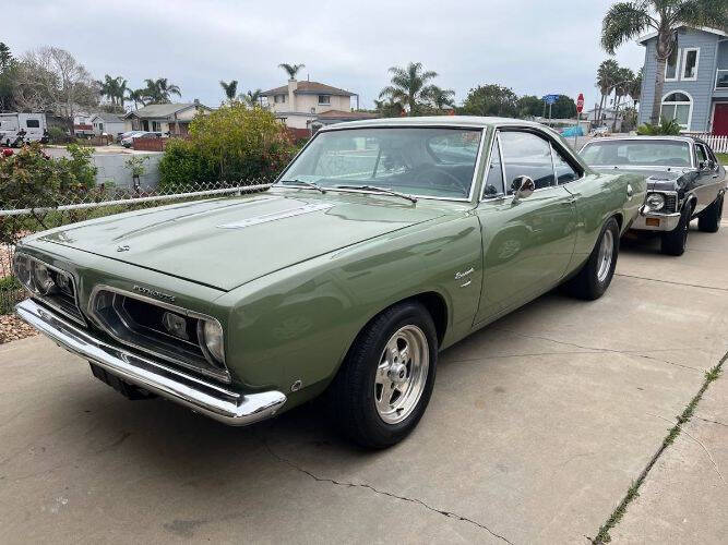 1968 Plymouth Barracuda for sale at Classic Car Deals in Cadillac MI