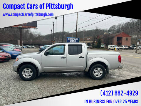 2006 Nissan Frontier for sale at Compact Cars of Pittsburgh in Pittsburgh PA
