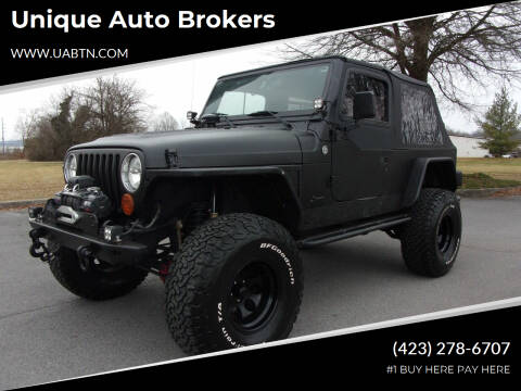 2005 Jeep Wrangler for sale at Unique Auto Brokers in Kingsport TN