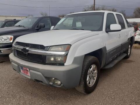 2003 Chevrolet Avalanche for sale at L & J Motors in Mandan ND