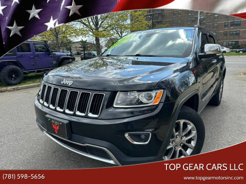 2015 Jeep Grand Cherokee for sale at Top Gear Cars LLC in Lynn MA