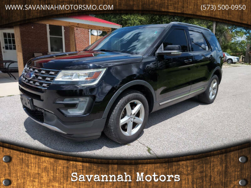 2017 Ford Explorer for sale at Savannah Motors in Whiteside MO