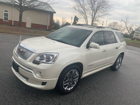 2011 GMC Acadia for sale at Top Notch Luxury Motors in Decatur GA