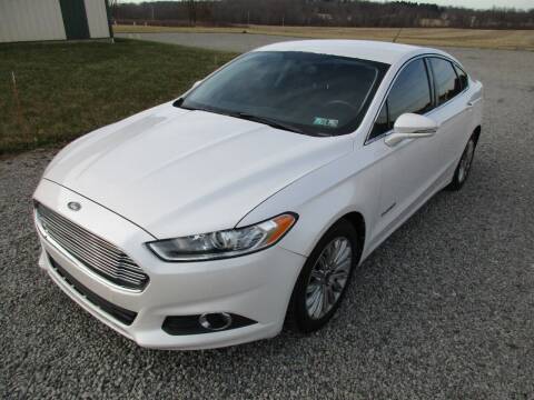 2013 Ford Fusion Hybrid for sale at WESTERN RESERVE AUTO SALES in Beloit OH