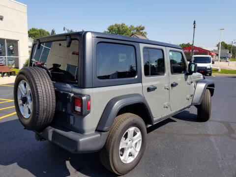 2022 Jeep Wrangler Unlimited Sport S