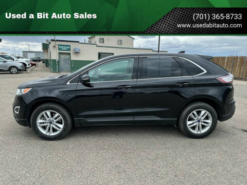 2018 Ford Edge for sale at Used a Bit Auto Sales in Fargo ND