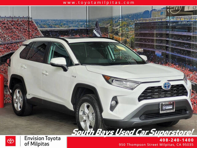 2021 Toyota RAV4 Hybrid for sale at Envision Toyota of Milpitas in Milpitas, CA