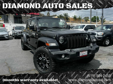 2020 Jeep Gladiator for sale at DIAMOND AUTO SALES in El Cajon CA