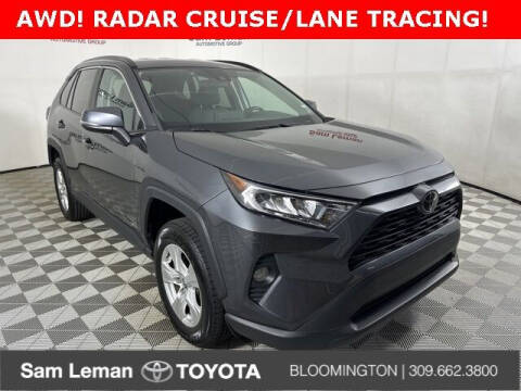 2021 Toyota RAV4 for sale at Sam Leman Toyota Bloomington in Bloomington IL