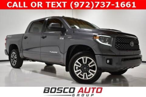 2019 Toyota Tundra for sale at Bosco Auto Group in Flower Mound TX