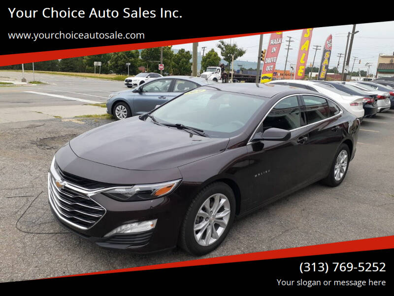 2020 Chevrolet Malibu for sale at Your Choice Auto Sales Inc. in Dearborn MI