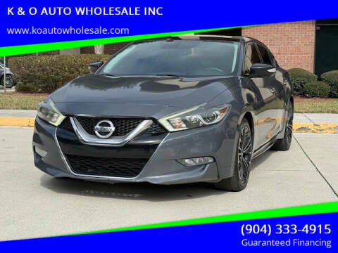 2016 Nissan Maxima Platinum