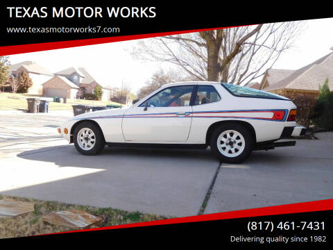 1977 Porsche 924 for sale at TEXAS MOTOR WORKS in Arlington TX