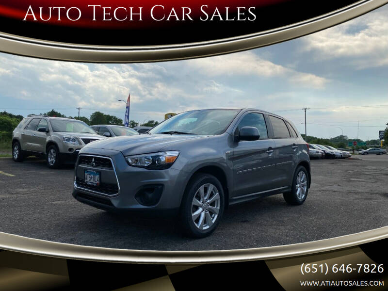 2015 Mitsubishi Outlander Sport for sale at Auto Tech Car Sales in Saint Paul MN