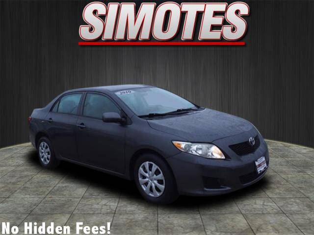 2010 Toyota Corolla for sale at SIMOTES MOTORS in Minooka IL