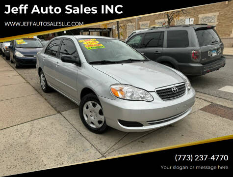 2008 Toyota Corolla for sale at Jeff Auto Sales INC in Chicago IL