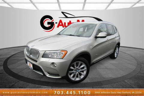 2014 BMW X3 for sale at Guarantee Automaxx in Stafford VA