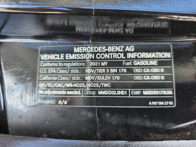 2021 Freightliner Sprinter