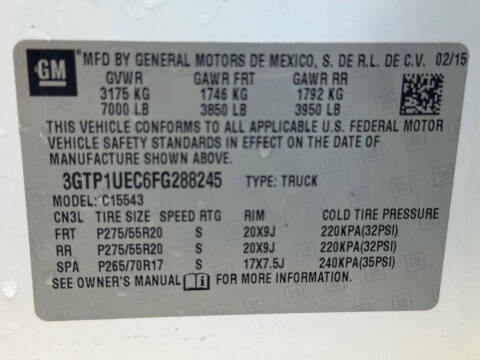 2015 GMC Sierra 1500