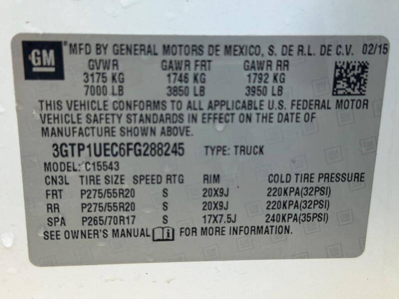 2015 GMC Sierra 1500