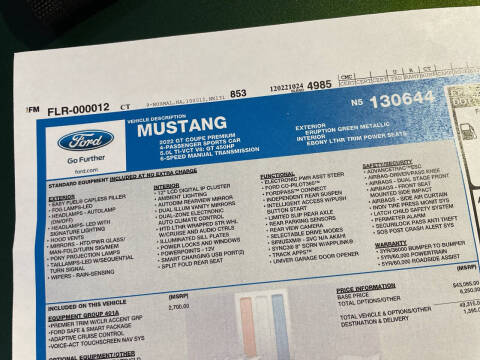 2022 Ford Mustang GT Premium