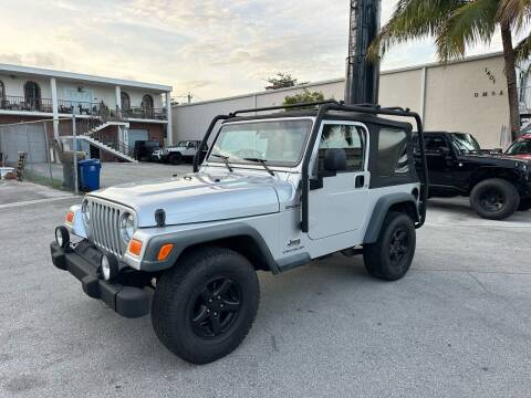 2005 Jeep Wrangler for sale at Florida Cool Cars in Fort Lauderdale FL