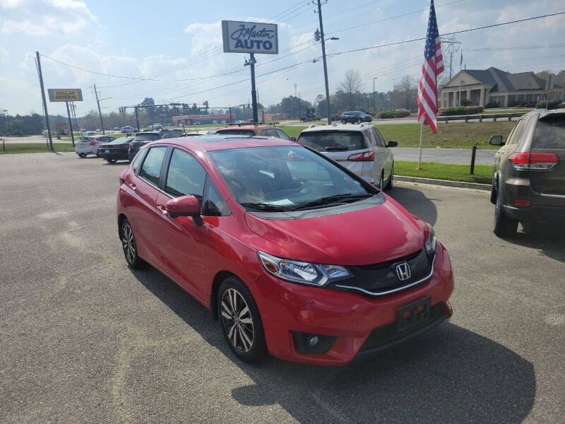 2015 Honda Fit for sale at J. MARTIN AUTO in Richmond Hill GA