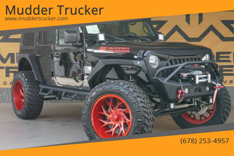 2018 Jeep Wrangler Unlimited for sale at Mudder Trucker in Conyers GA