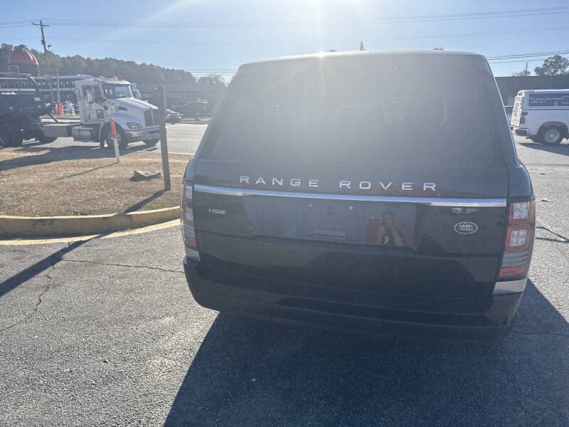 2016 Land Rover Range Rover HSE