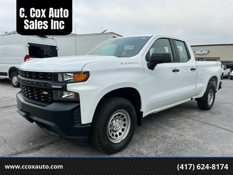 2019 Chevrolet Silverado 1500 for sale at C. Cox Auto Sales Inc in Joplin MO