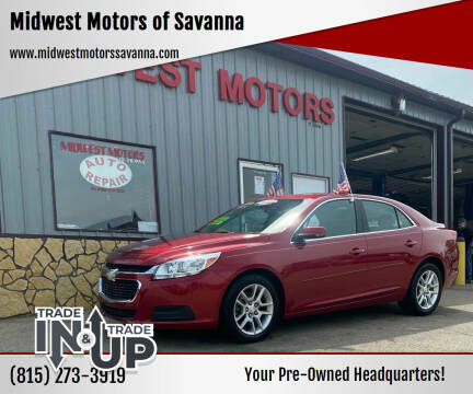 2014 Chevrolet Malibu for sale at Midwest Motors of Savanna in Savanna IL