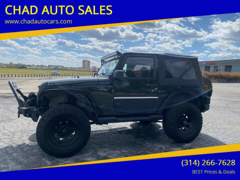 2011 Jeep Wrangler for sale at CHAD AUTO SALES in Bridgeton MO