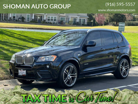 2013 BMW X3 for sale at SHOMAN AUTO GROUP in Davis CA