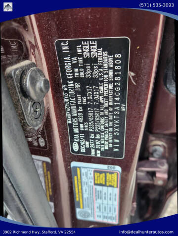 2012 Kia Sorento LX