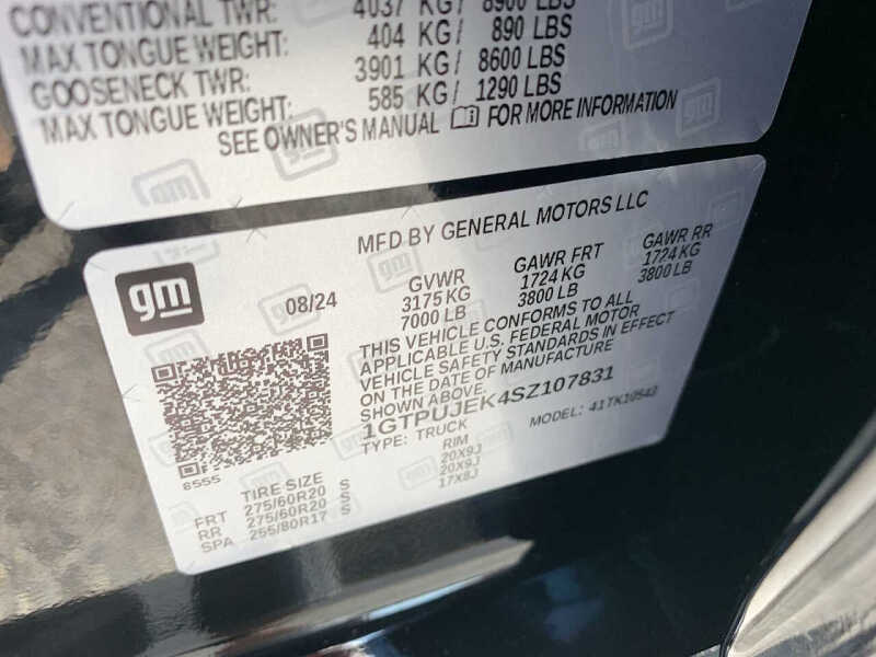 2025 GMC Sierra 1500 Elevation Standard