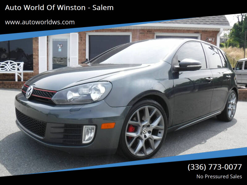 2013 Volkswagen GTI for sale at Auto World Of Winston - Salem in Winston Salem NC