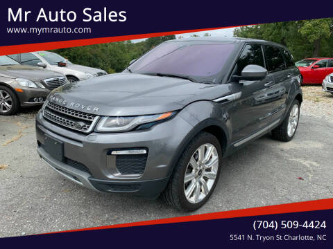 2017 Land Rover Range Rover Evoque for sale at Mr Auto Sales in Charlotte NC