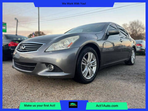 2011 Infiniti G25 Sedan for sale at Action Auto Specialist in Norfolk VA
