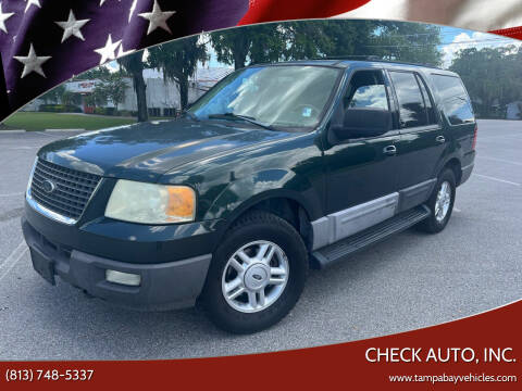 2004 Ford Expedition for sale at CHECK AUTO, INC. in Tampa FL