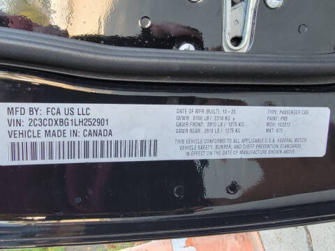 2020 Dodge Charger SXT