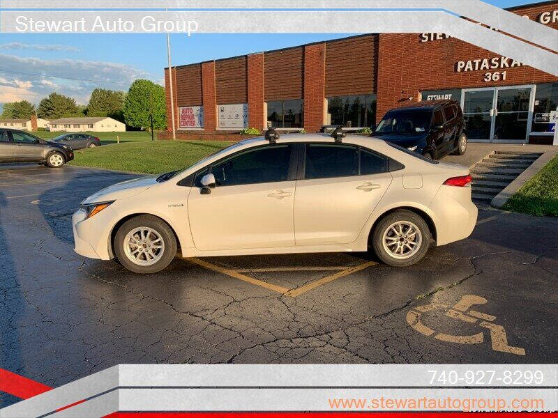 2020 Toyota Corolla Hybrid for sale at Stewart Auto Group in Pataskala, OH