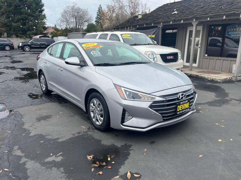 2019 Hyundai Elantra for sale at Devine Auto Sales in Modesto CA