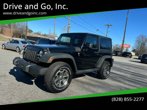 2013 Jeep Wrangler for sale at Drive and Go, Inc. in Hickory NC